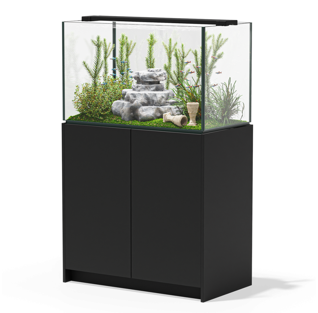 Aqua Marin Planta 900 Aquarium & Cabinet - Black