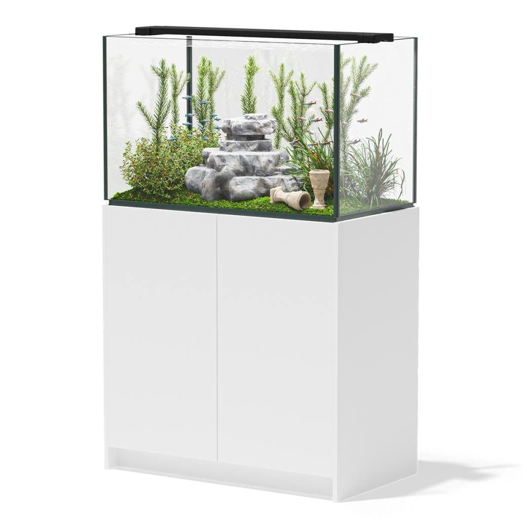 Aqua Marin Planta 900 Aquarium & Cabinet - White