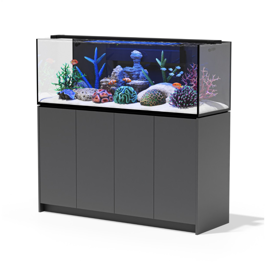 Aqua Marin 1500 Pro Aquarium, Sump and Cabinet - Grey