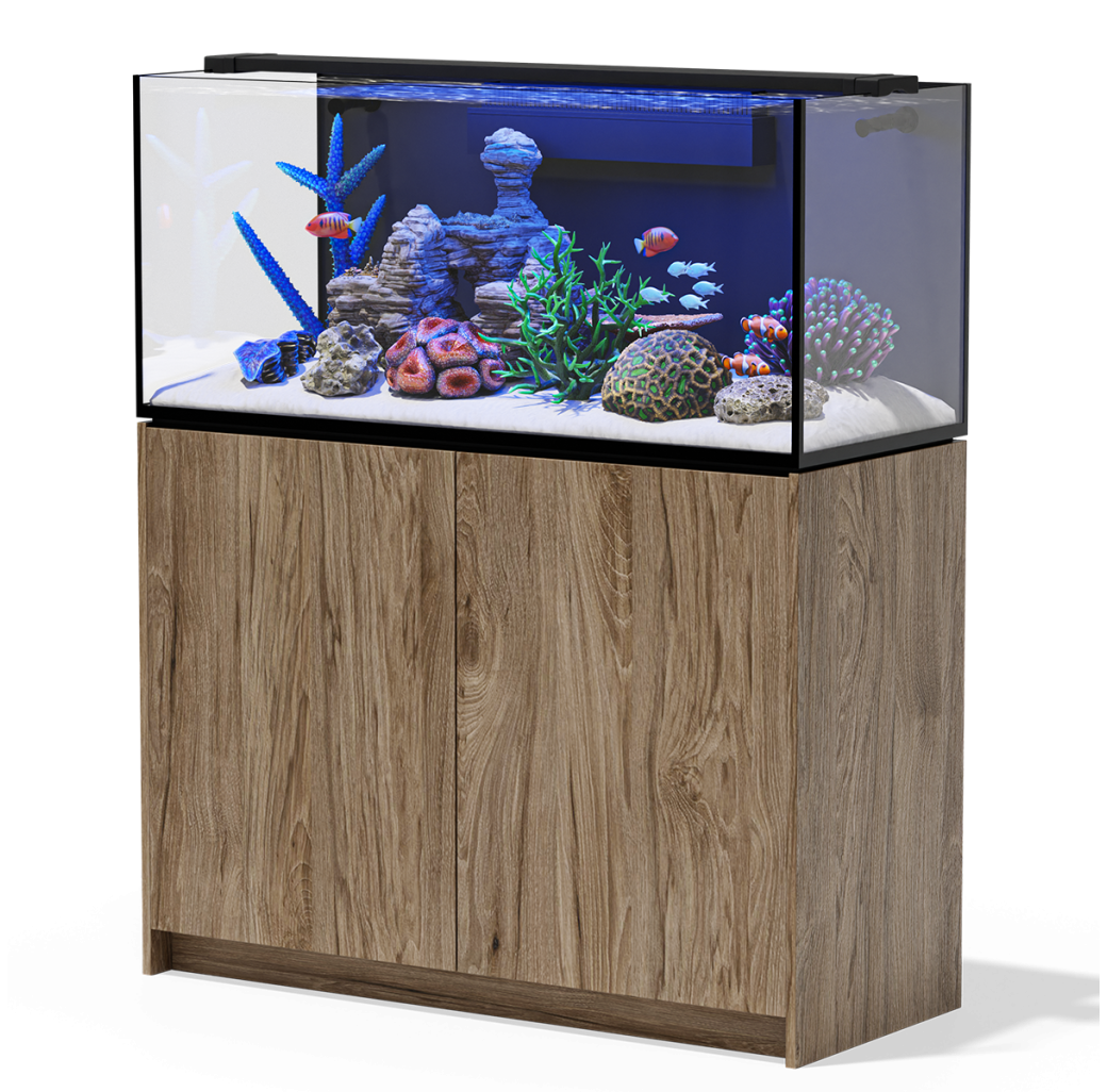 Aqua Marin Pro 1200 Aquarium, Sump and Cabinet - Hickory