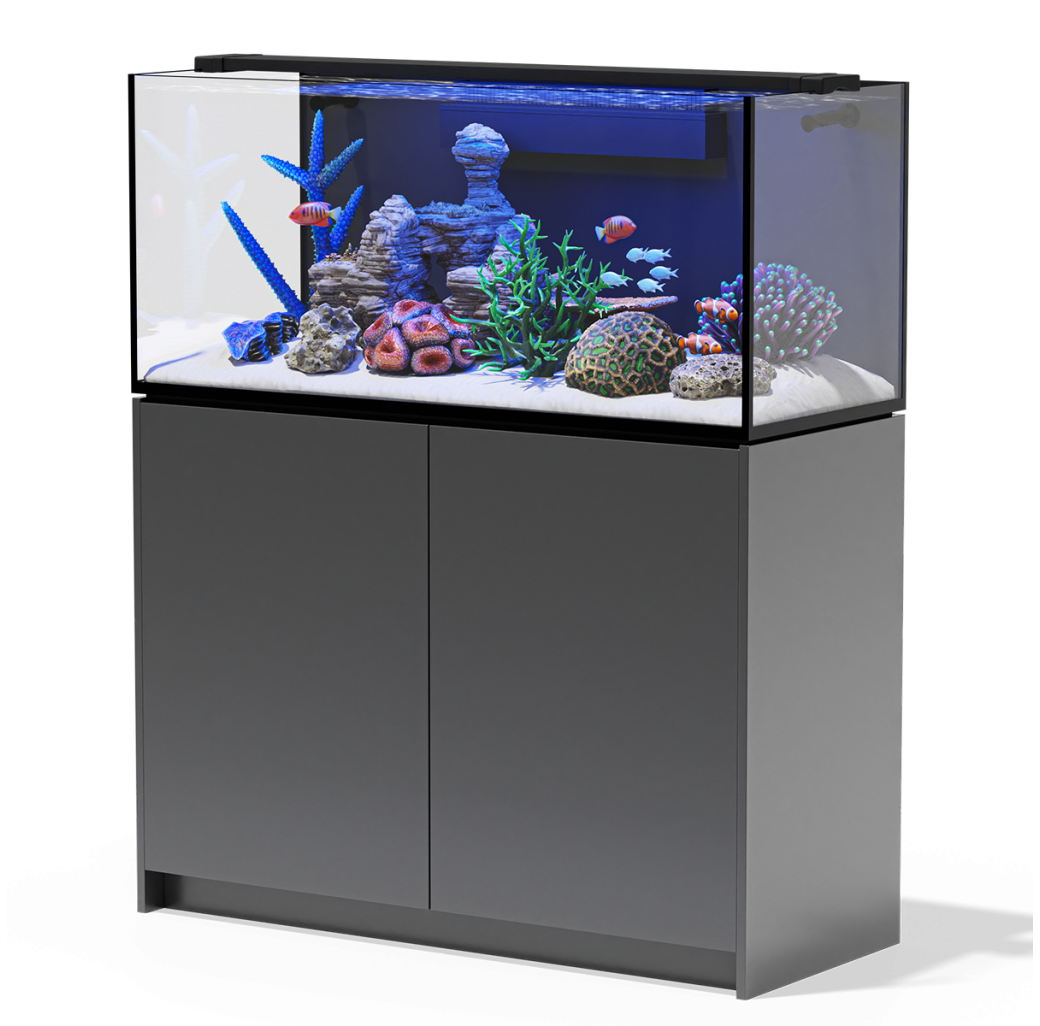 Aqua Marin Pro 1200 Aquarium, Sump and Cabinet - Gloss Anthracite