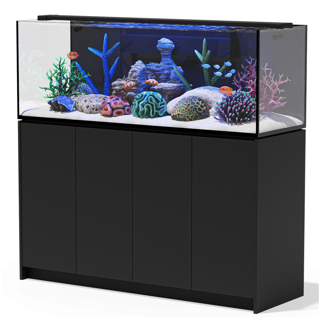 Aqua Marin 1500 Pro Aquarium, Sump and Cabinet - Black