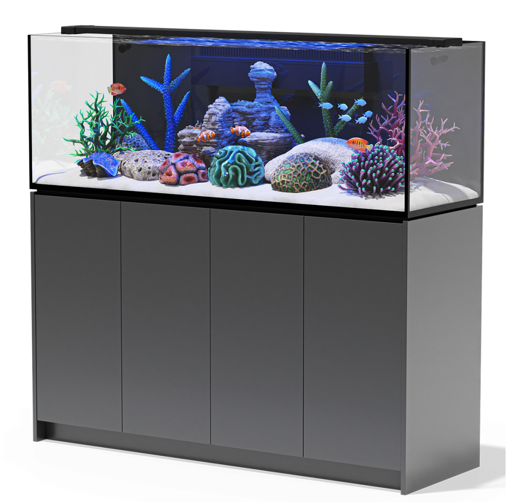 Aqua Marin 1500 Pro Aquarium, Sump and Cabinet - Gloss Anthracite