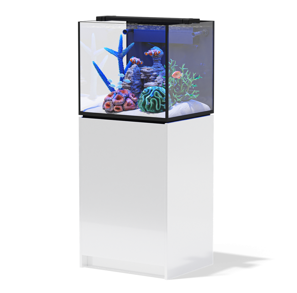 Aqua Marin 600 Pro Aquarium, Sump & Cabinet - Gloss White