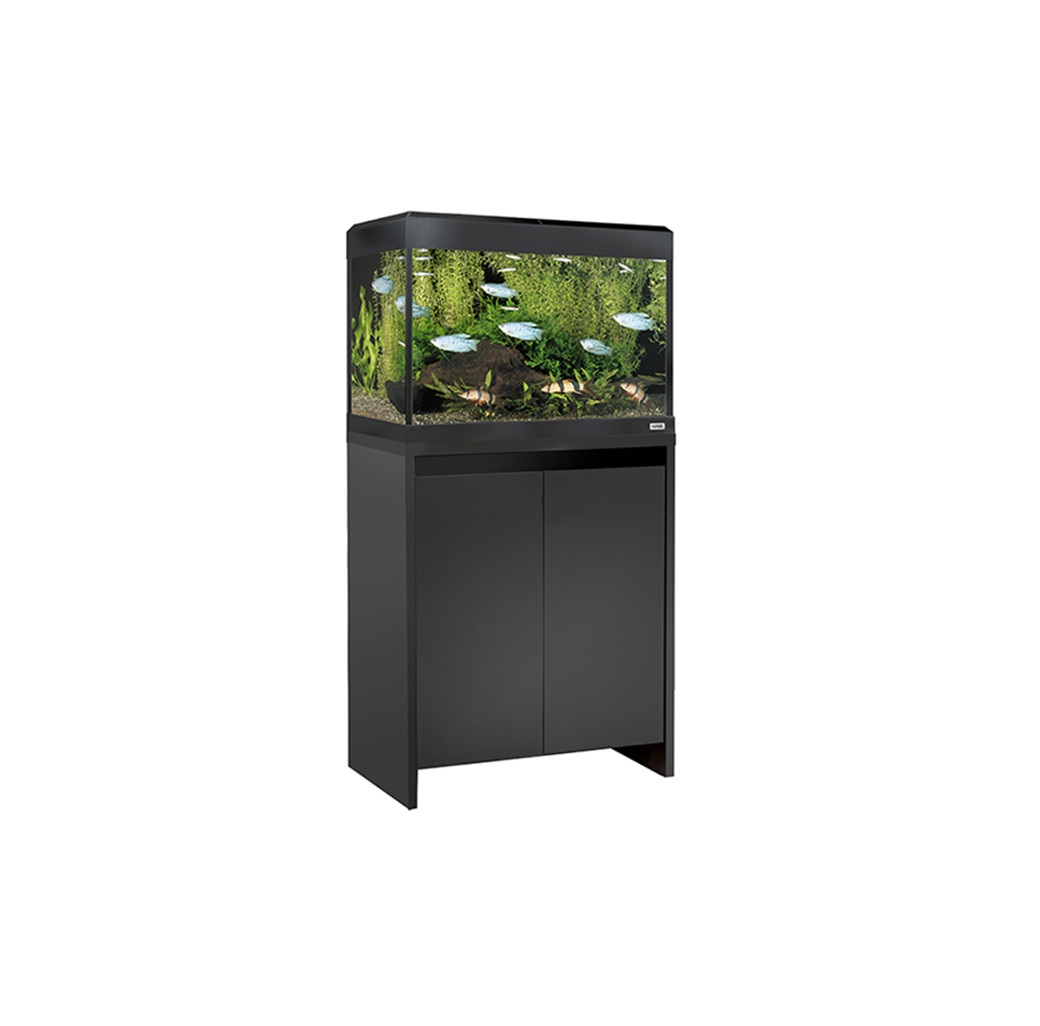 Fluval Roma 90 Bluetooth LED Aquarium & Cabinet Set - Black