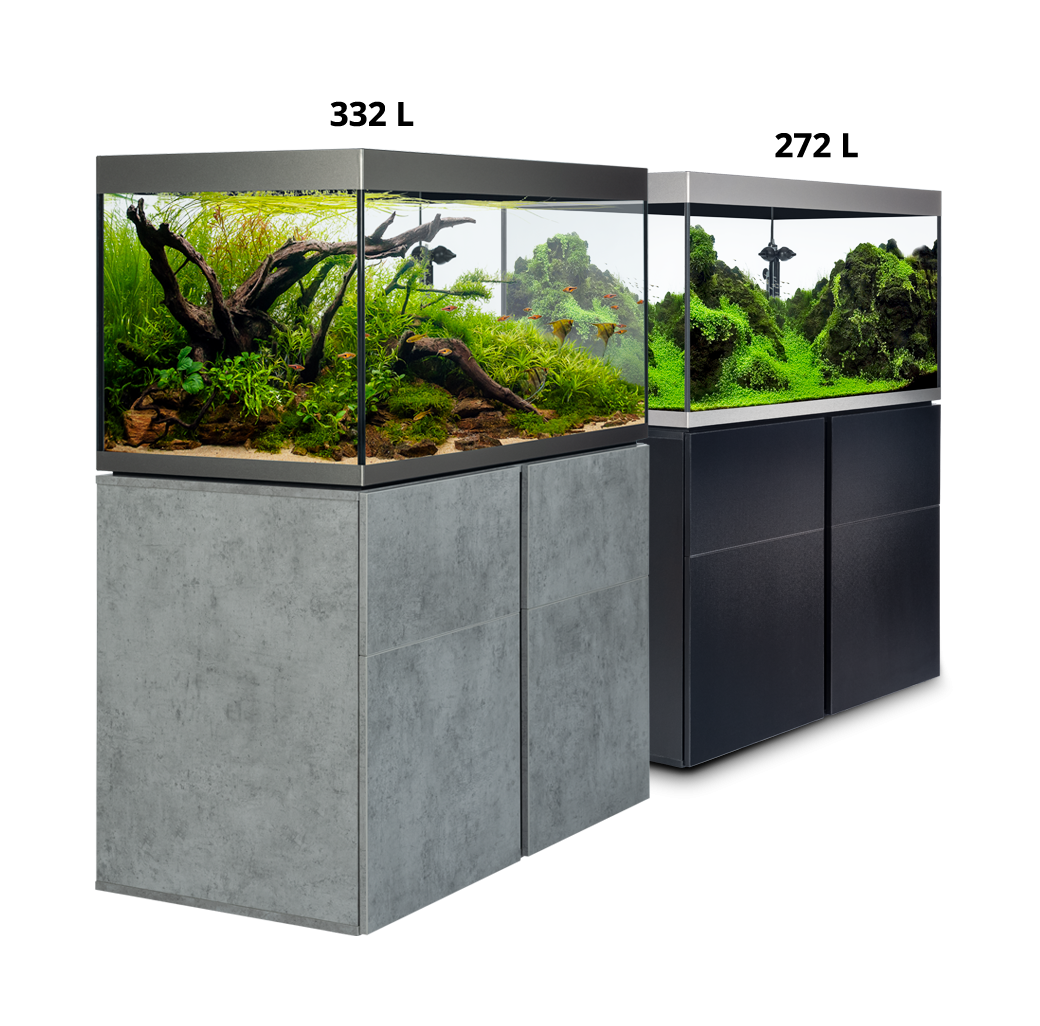 Fluval Siena 270 Aquarium & Cabinet Set - Black