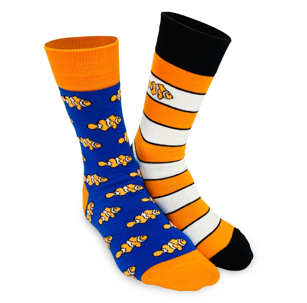 Clownfish Logo Socks