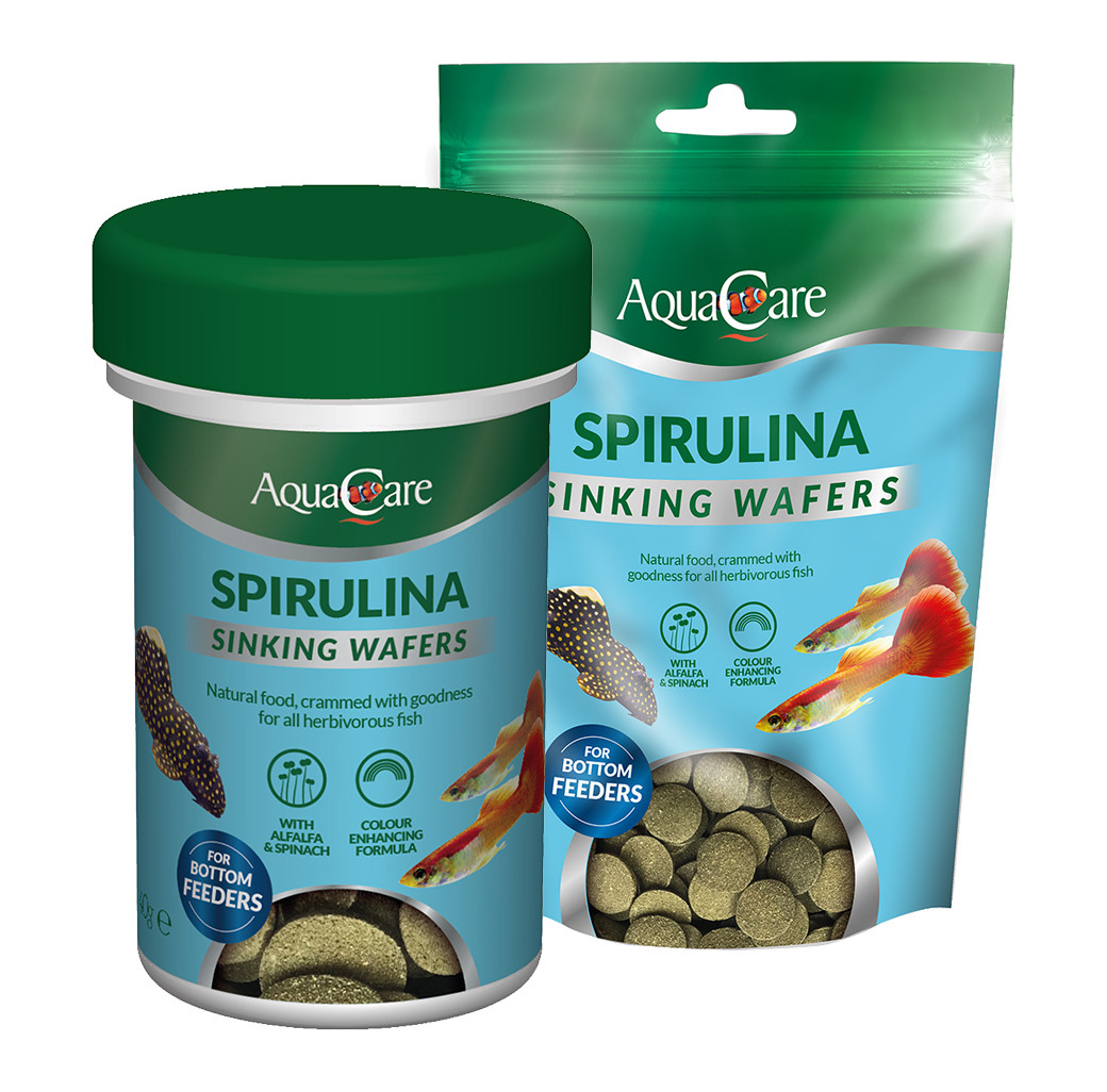 AquaCare Spirulina Algae Wafers