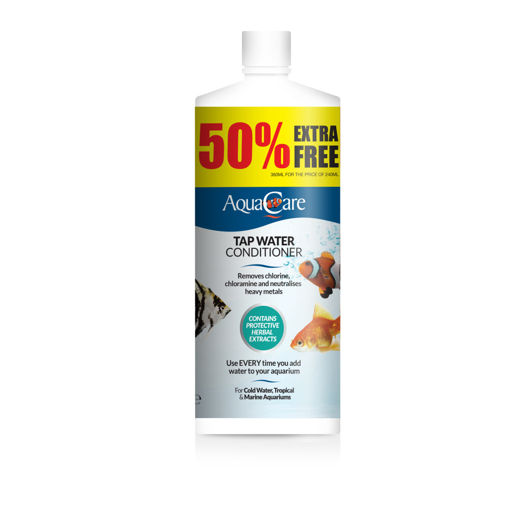 AquaCare Tap Water Conditioner 240ml plus 50% Extra Free (360ml)