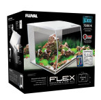 Fluval Flex 57 Litre Aquarium - White