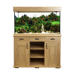 Fluval Shaker 252 Aquarium & Cabinet Set - Hampshire Oak