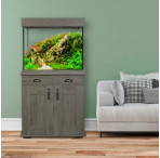 Fluval Shaker 168 Aquarium & Cabinet Set - Slate Grey