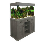 Fluval Shaker 252 Aquarium & Cabinet Set - Slate Grey