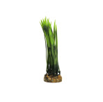 Classic Gravel Base Artificial Plant - Green Grass (21cm)