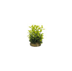 Classic Gravel Base Artificial Plant - Yellow & Green Leaf (10cm)