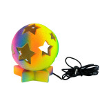 Classic Ornament - Neon Disco Ball with USB LED