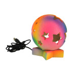 Classic Ornament - Neon Disco Ball with USB LED