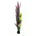 Classic Artificial Plant - Leaf Plant Light Purple/Green