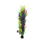 Classic Artificial Plant - Leaf Plant Light Purple/Green/Blue