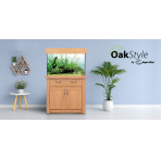 Aqua One OakStyle 145 Aquarium & Cabinet