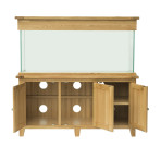 Aqua Oak Doors 150cm Aquarium & Cabinet