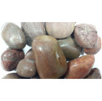 Aqua-Substrate Polished Pebbles - Dark Red