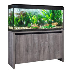 Fluval Roma 240 Bluetooth LED Aquarium & Cabinet Set - Grey