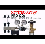 Strideways PRO CO2 Regulator Plus - Dual Stage