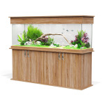 SeaBray Elite 72" x 18" x 24” Aquarium & Cabinet - Tiepolo