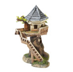 Classic Ornament - Treehouse with Plants