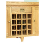 Aqua Oak Wine Rack 160cm  Aquarium & Cabinet