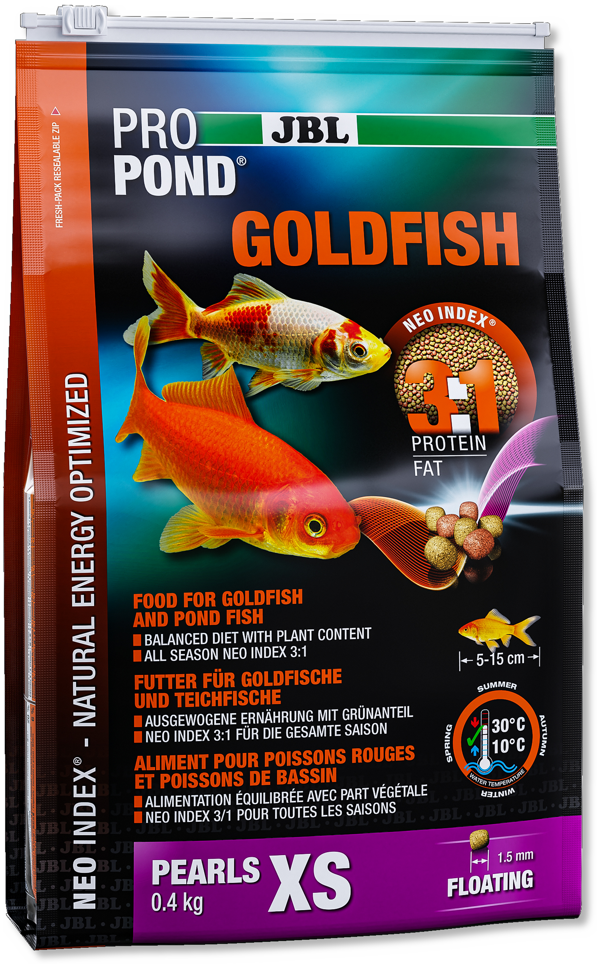 Jbl pro outlet pond fish food